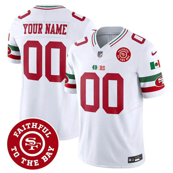 Custom San Francisco 49ers Vapor F.U.S.E. Limited Jersey